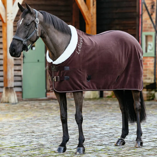 LeMieux Kudos Luxe Fleece Rug - Damson