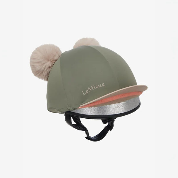 LeMieux Mini Double Pom Hat Silk - Rosemary