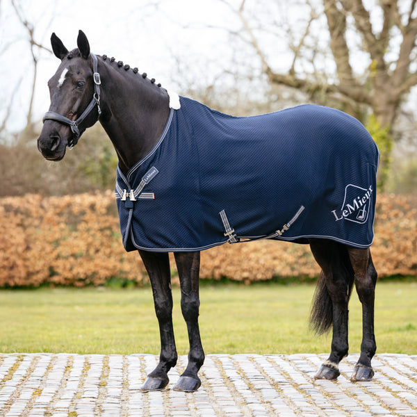 LeMieux Kudos Bamboo Cooler - Navy