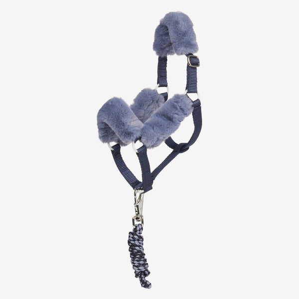 LeMieux Hobby Horse Comfort Headcollar and Leadrope - Navy