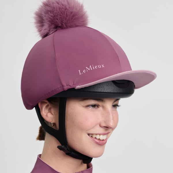 LeMieux Classique Pom Hat Silk - Mallow