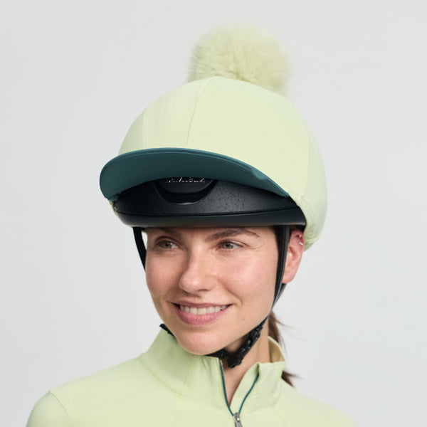 LeMieux Classique Pom Hat Silk - Macaron