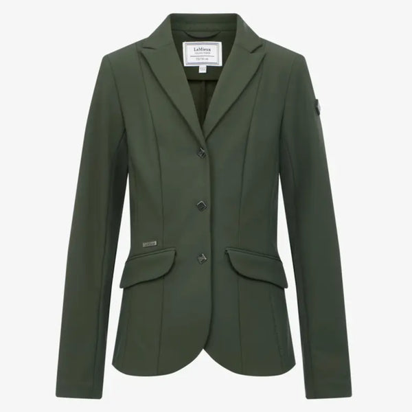 LeMieux Young Rider Kennedy Show Jacket - Pine Green