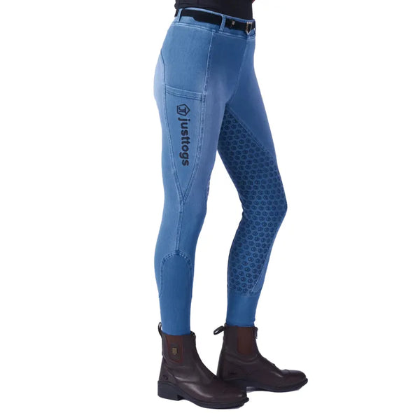 Just Togs Ladies Just Jeans - Ice Blue