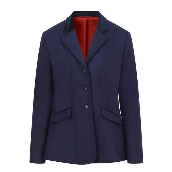 Equetech Junior Windsor Show Pony Riding Jacket - Navy