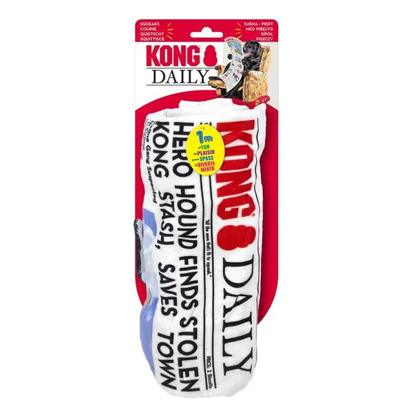 Kong X-Large Daily Newspaper in White
