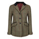 Equetech Junior Launton Deluxe Tweed Riding Jacket - Green
