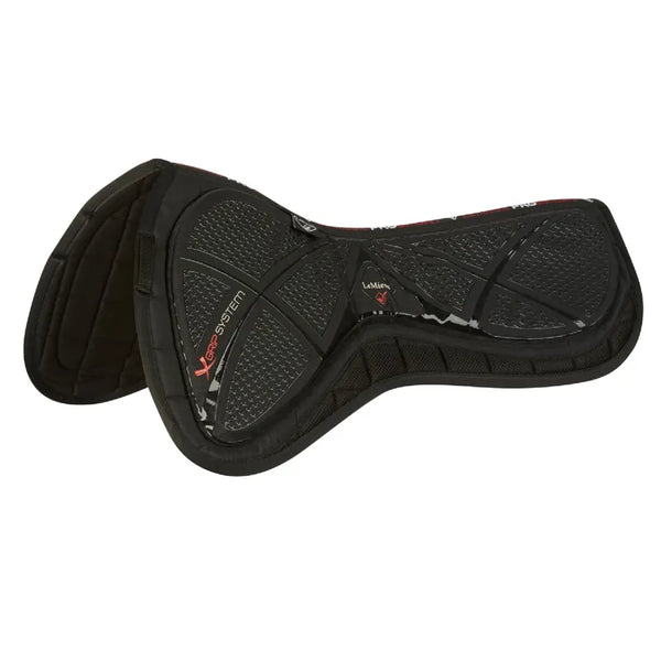 LeMieux X-Grip Twin Sided Half Pad - Black