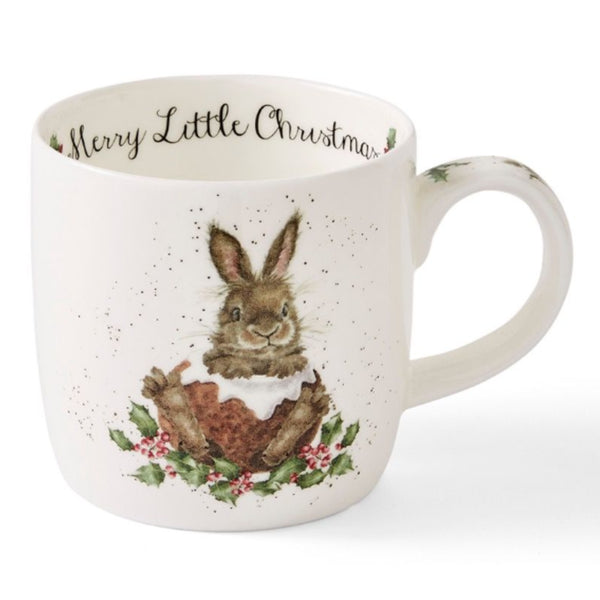 Wrendale Merry Little Christmas Bunny Mug