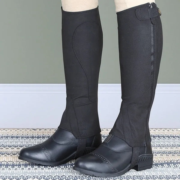 Moretta Amara Half Chaps - Adult Black