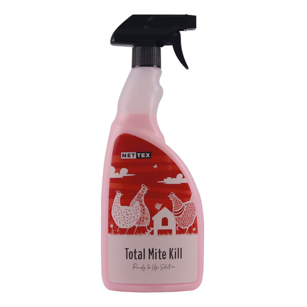 Nettex Total Mite Kill Liquid Ready To Use Spray - 750ml