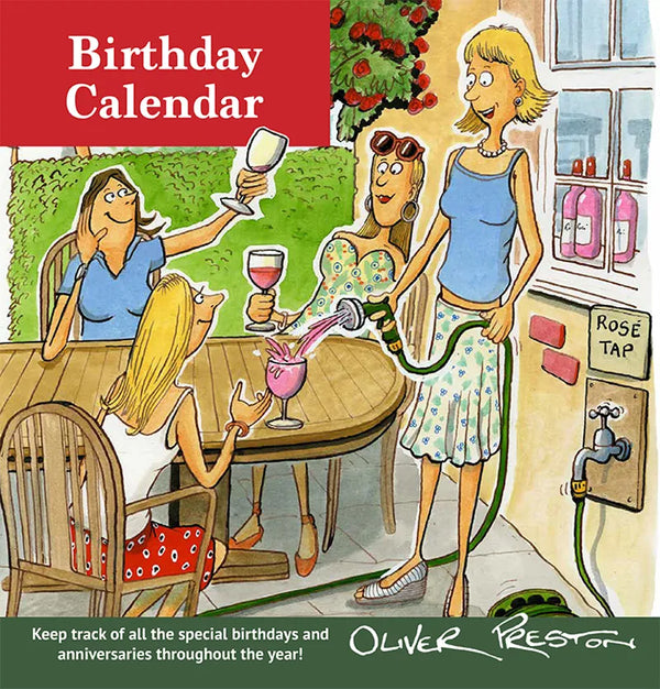 Oliver Preston Birthday Calender
