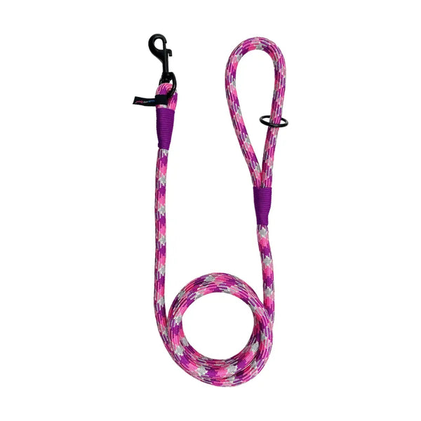 Hem and Boo High Performance Rope Trigger Lead - Purple/Pink