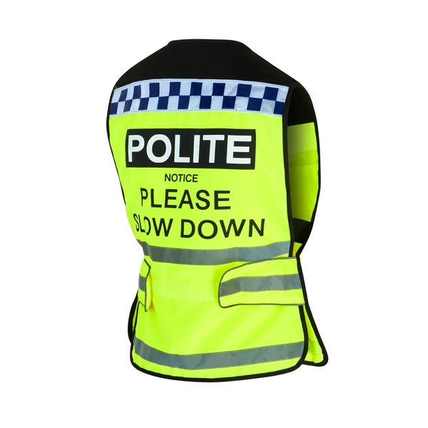 Equisafety Polite Waistcoat - Yellow