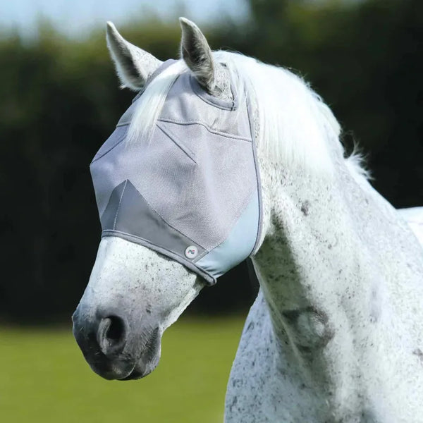 Premier Equine Buster Fly Mask Standard - Silver