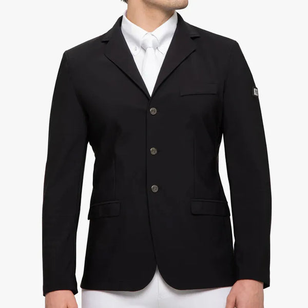 Premier Equine Enzo Mens Competition Jacket - Black