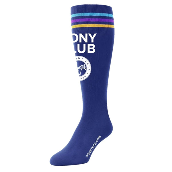Official Junior Pony Club Riding Socks 2 Pairs - Navy