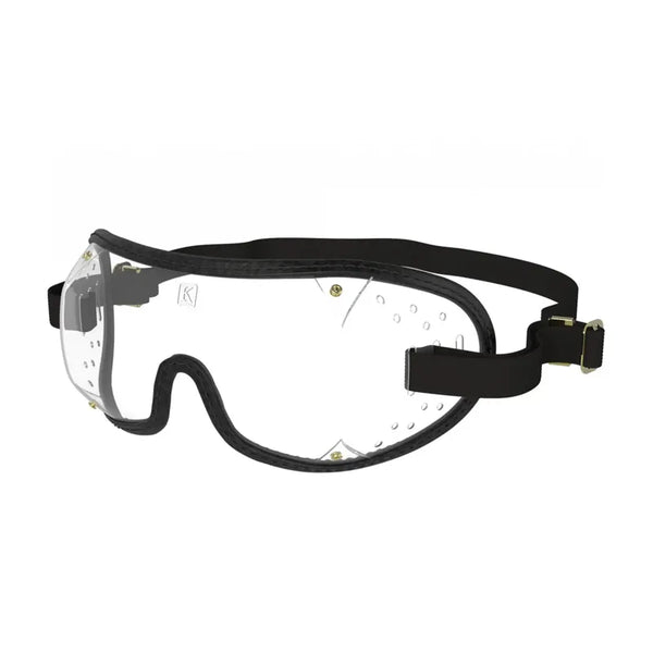 Racesafe Goggles Clear - Black