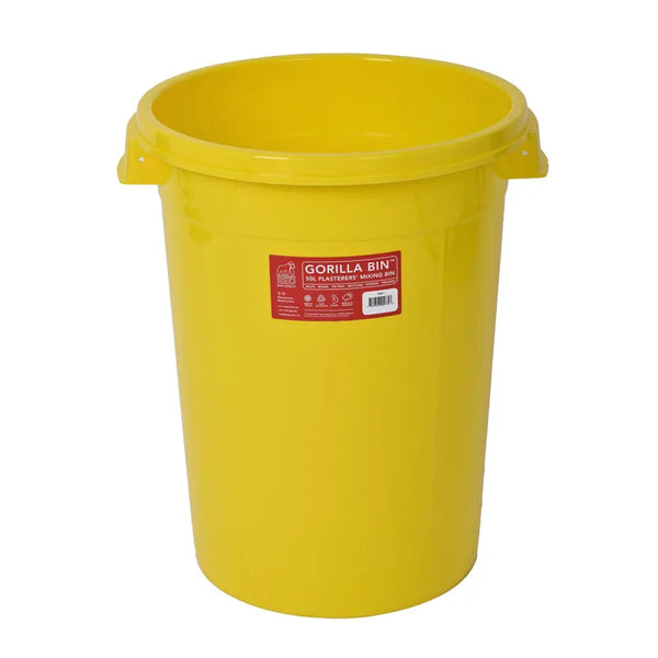 Red Gorilla Mixing Bin 50 Litre - Yellow
