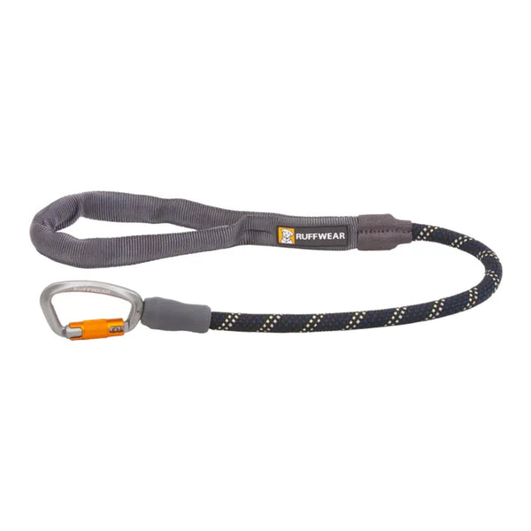 Ruffwear Knot-a-Long Short Rope Dog Lead - Obsidian Black