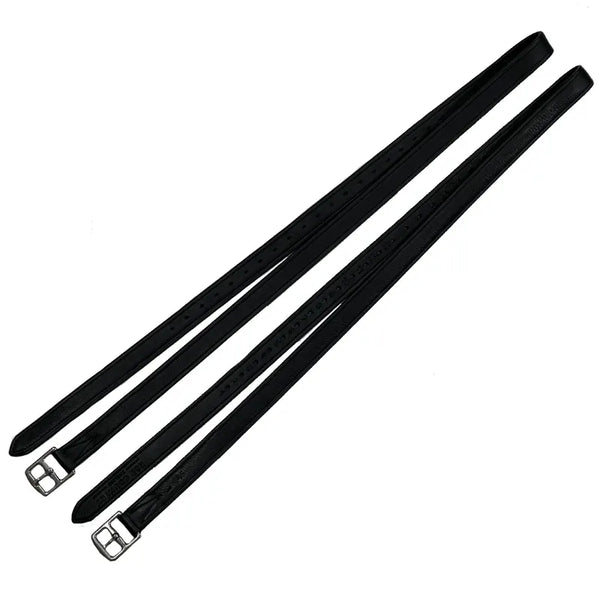 RandR Crafty Stirrup Leathers - Black