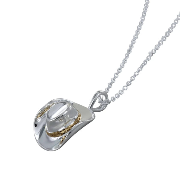 Reeves and Reeves Cowboy Hat Necklace