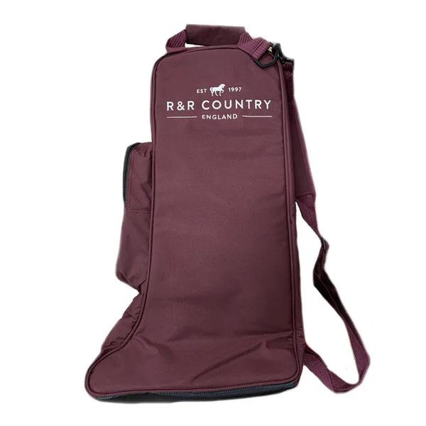 R And R Boot Bag - Burgundy
