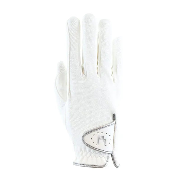 Roeckl Samorin Riding Glove - White