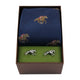 Sax Soprano Country Tie and Cufflinks Sets Racing