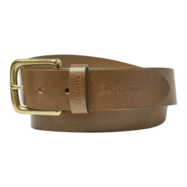 Schoffel Mens Castleton Leather Belt - Chesnut