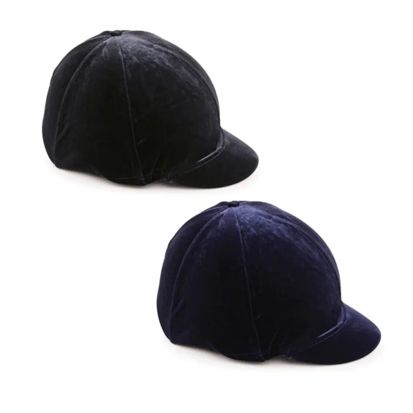 Velvet Hat Cover - Navy