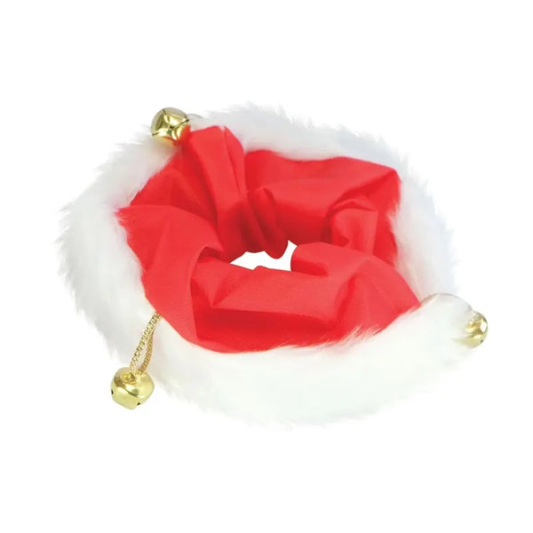 Showquest Christmas Scrunchie with Bells