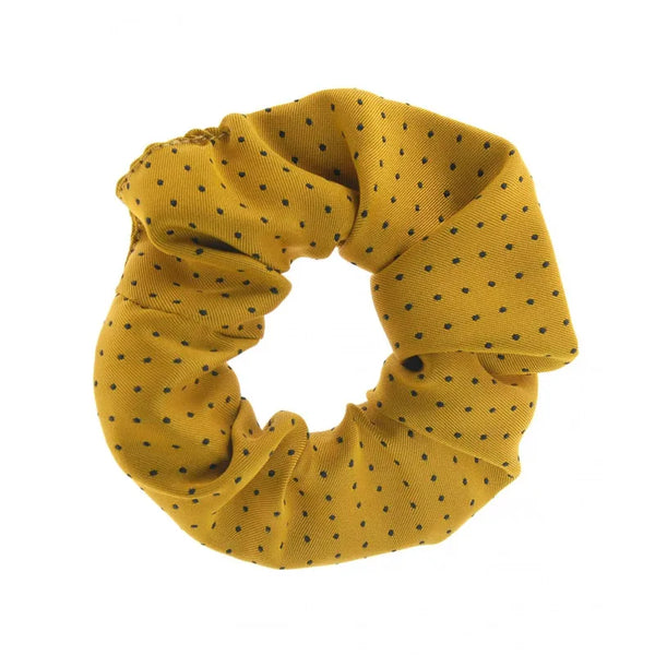 Showquest Pin Spot Scrunchie - Sunshine