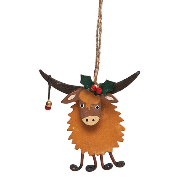 Shoeless Joe Highland Coo Hanger