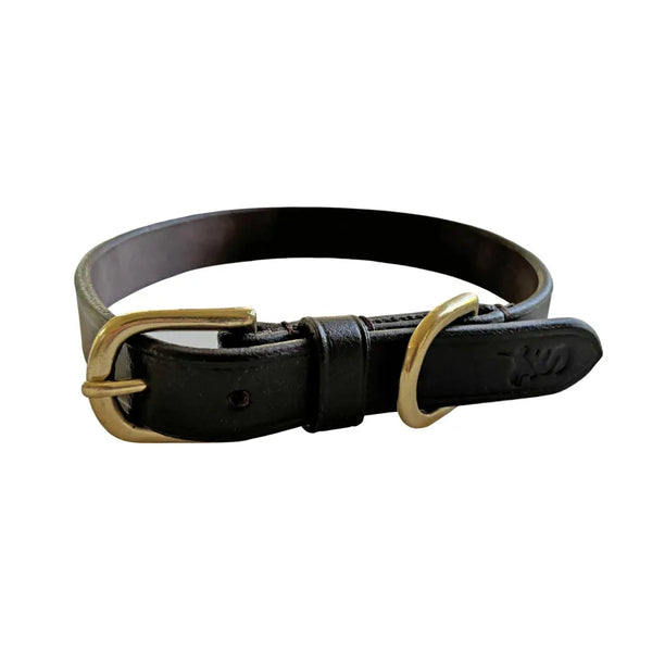 Sporting Saint Leather Dog Collar - Tan