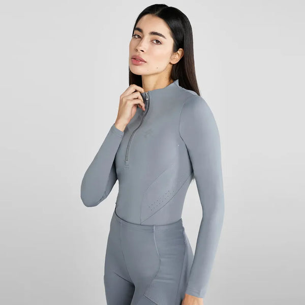 Aztec Diamond Core Base Layer - Ash Blue