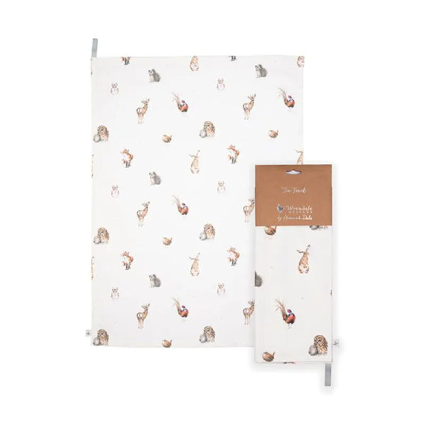 Wrendale Woodlanders Tea Towel