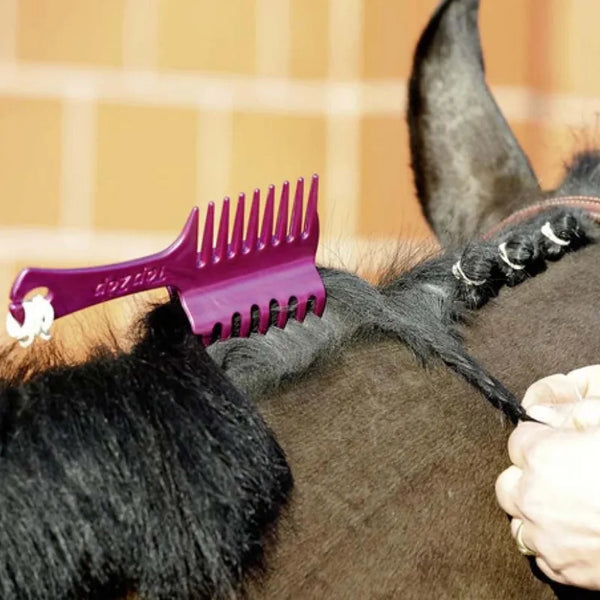 Top Zop Plaiting Aid Comb - Purple