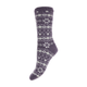 Gemjar Purple Patterned Thermal Socks