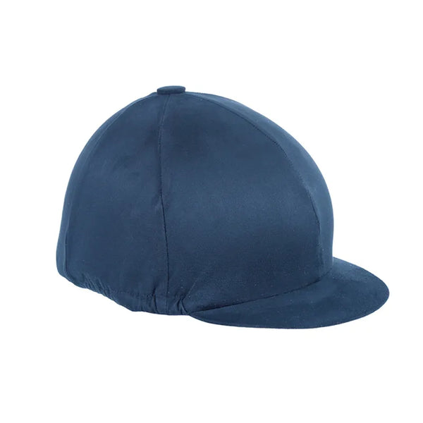 Bridleway Suedette Hat Cover - Navy
