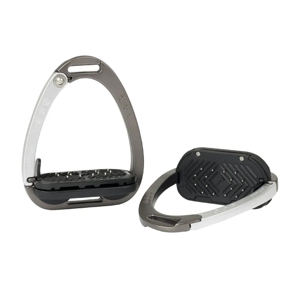 LeMieux Vector Balance Stirrups - Carbon/Silver