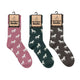 Bartleby Ladies Wool Blend Socks - Horses