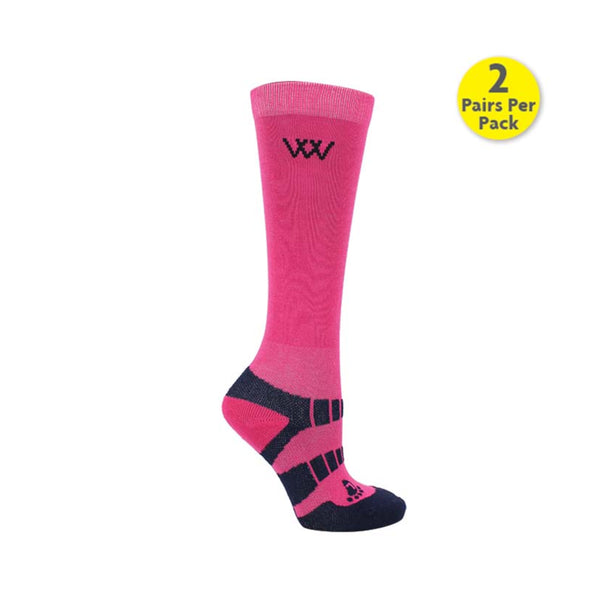 Woof Wear Young Rider Pro Socks - Pink