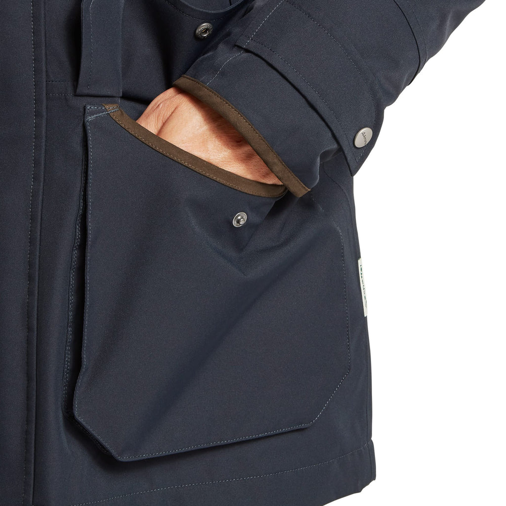 Schoffel Mens Barrow Country Coat - Carbon Navy