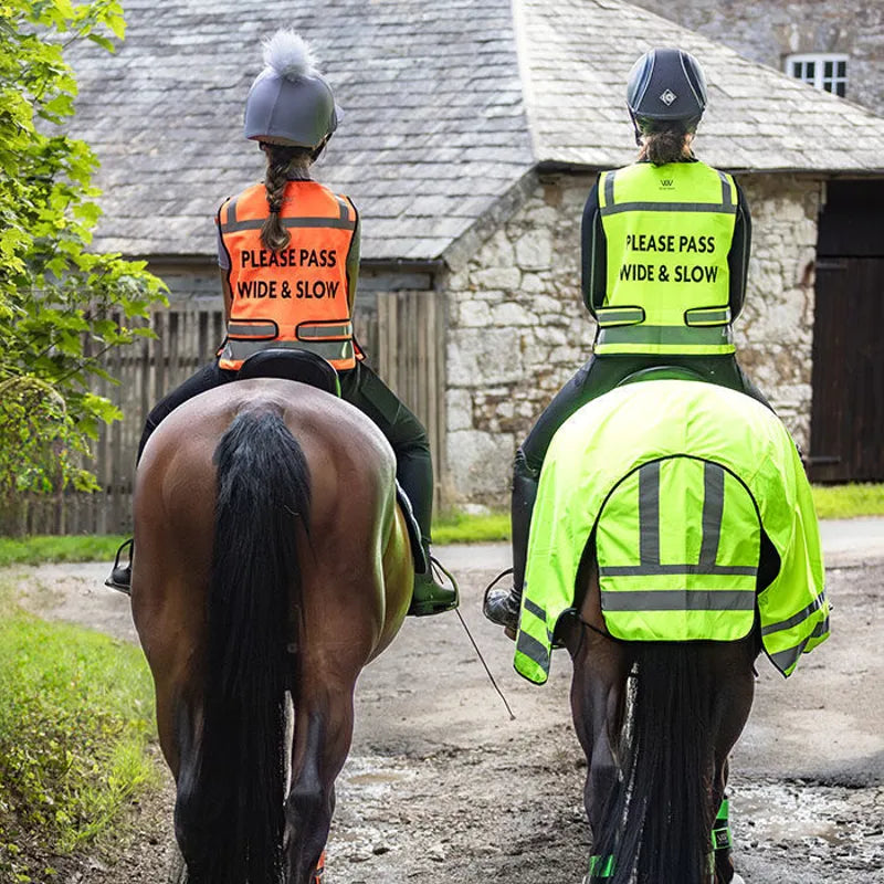Woof Wear Adults Hi Vis Riding Vest - Yellow
