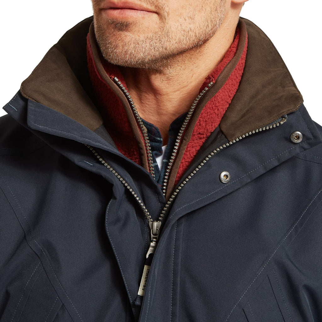 Schoffel Mens Barrow Country Coat - Carbon Navy