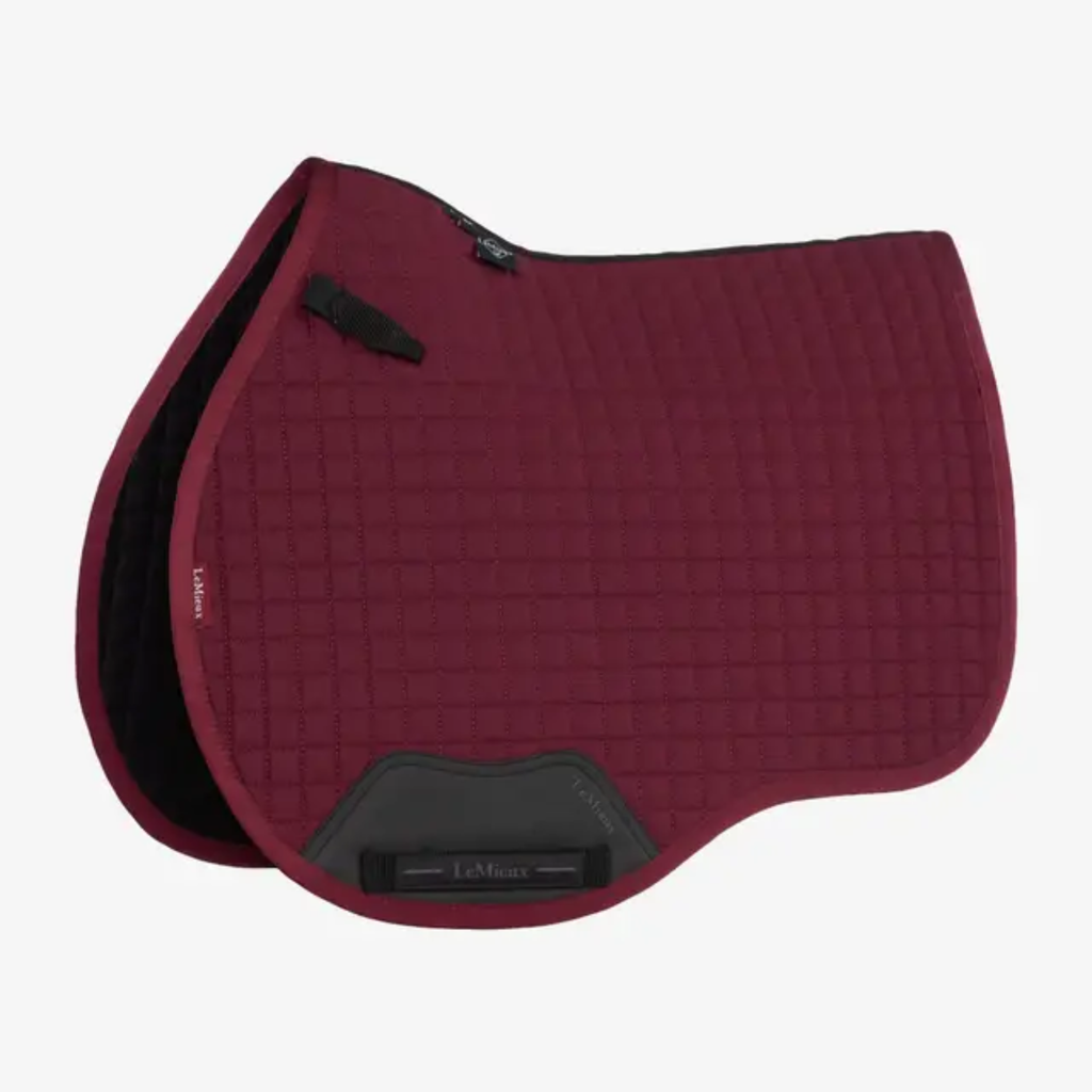LeMieux Cotton GP Square Pad - Burgundy