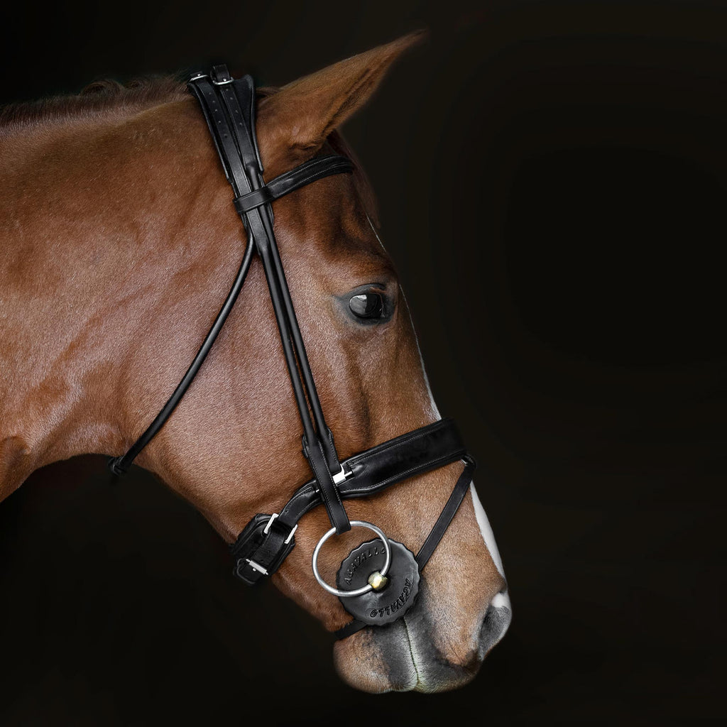 Acavallo Gel Bit Guards - Black