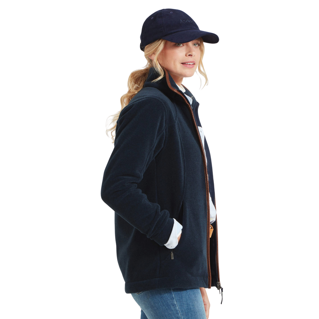 Schoffel Women's Burley Fleece Jacket - Navy