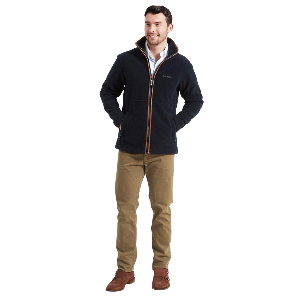 Schoffel Men's Cottesmore Fleece Jacket - Navy